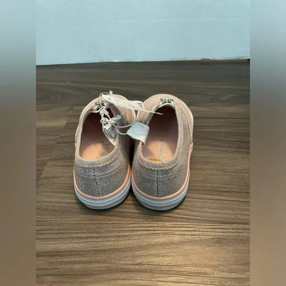 US Sports Baby Toddler Girls’ Sparkling Pink Slip On Zipper Sneaker Shoes Size 8 - Picture 4 of 7